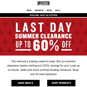 Up To 60% OFF Clearance DEALS - Don’t Miss…