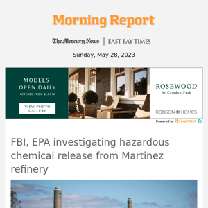 FBI, EPA investigating release from Martinez refinery
