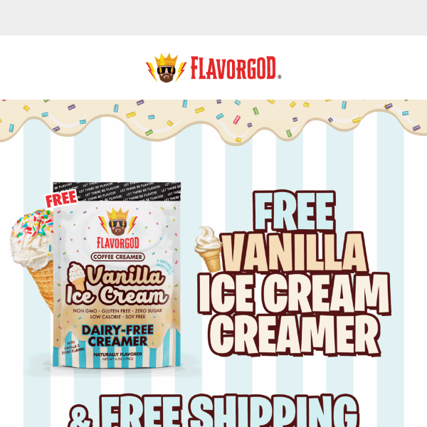 Delicious Flavors with Free Shipping!