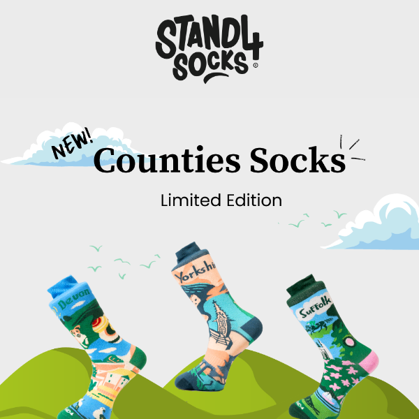 🤗 Step into the beauty of counties, Stand4Socks