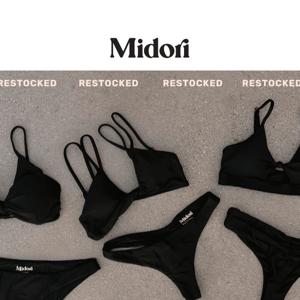 Get Your Perfect Black Bikini Set from Midorni Today!