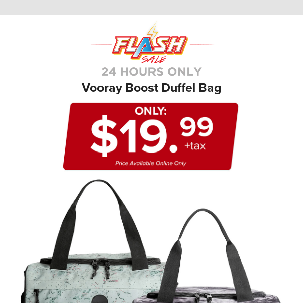 🔥  24 HOURS ONLY | VOORAY DUFFEL BAG | FLASH SALE