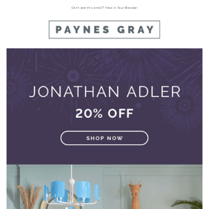 July 4th Sale EARLY ACCESS 🇺🇸 20% off Jonathan Adler