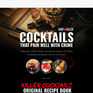 Cocktails + murder = ???