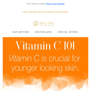 A Brighter You - Add Vitamin C to your Skincare!