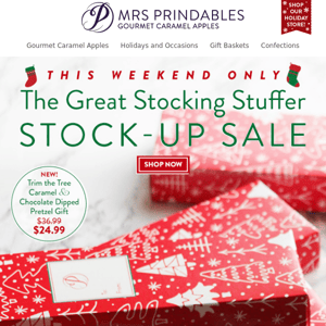 🔔 There's still time to shop our stocking stuffer sale!