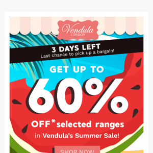 Vendula's Summer Sale