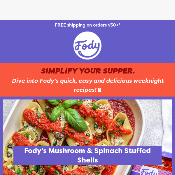 Swift & savory: Fody's latest quick bites 🍅🌱