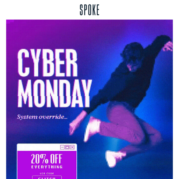 20% off ... everything