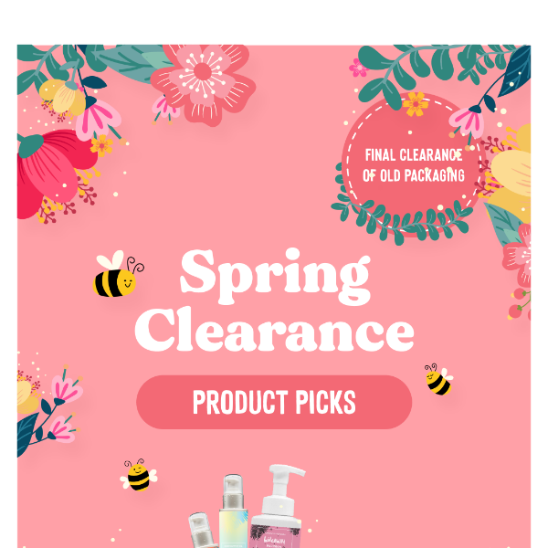 Spring Clearance RESTOCK 🐝