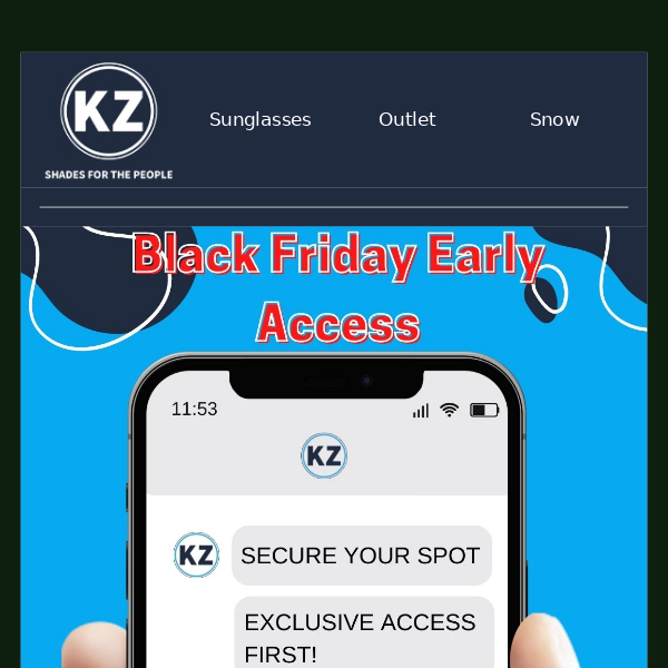 Don't Miss Out - EXCLUSIVE Black Friday Access!