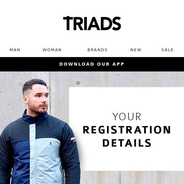 Triads: Registration Details