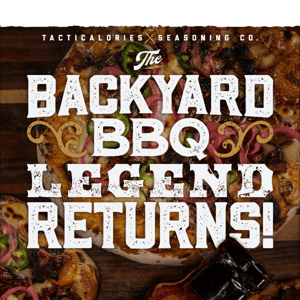 🍎💀🍎 The Backyard BBQ Legend Returns...