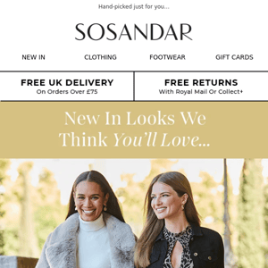 Sosandar, New In Looks We Think You’ll LOVE!