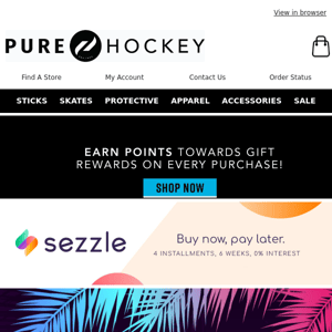 Pure Hockey! Score A Free Pure Hockey T-Shirt When You Sign Up For Text Updates!