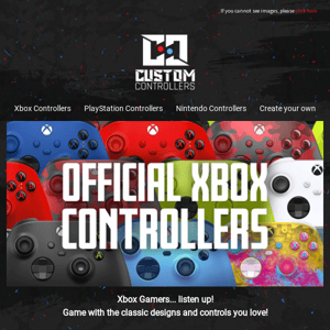 Custom Controllers UK   🎮 Official Xbox Controllers and Exclusive Designs – The Ultimate Gaming Gear!