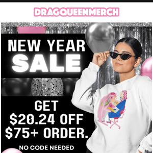 NEW YEAR SALE: Take $20.24 Off