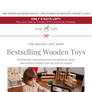 Top Wooden Toys Perfect For Holiday Gifting🎄