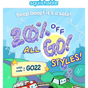 Whats that sound? It's a GO Sale!