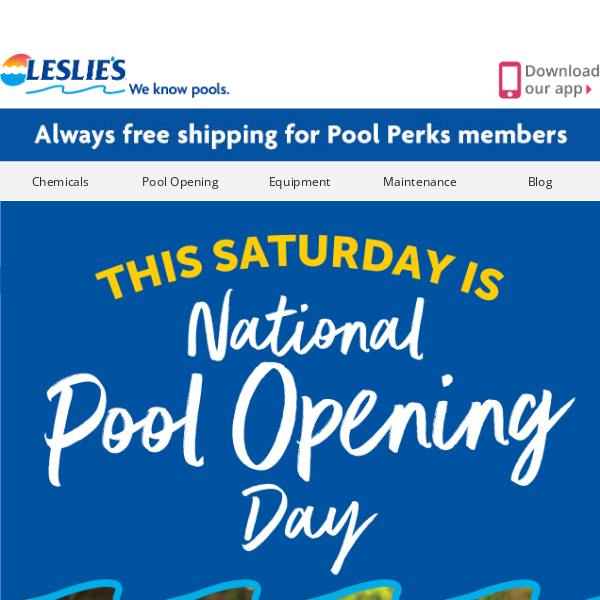 💧 National Pool Opening Day is this Saturday! (Read Now)