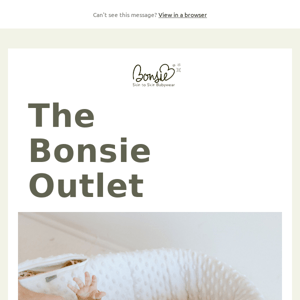 Bonsie outlet restock. Up to 75% off. No code needed.