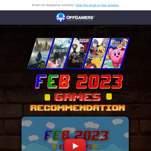 Feb 2023 Games Recommendation