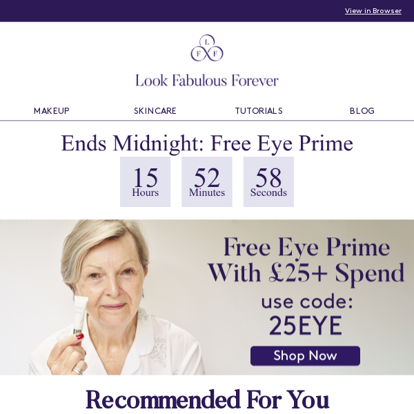 Ends Midnight: Free Eye Prime