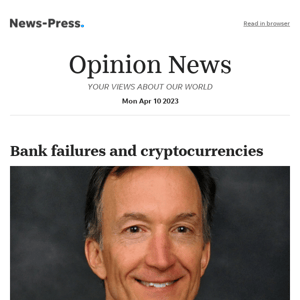 Opinion News: Bank failures and cryptocurrencies
