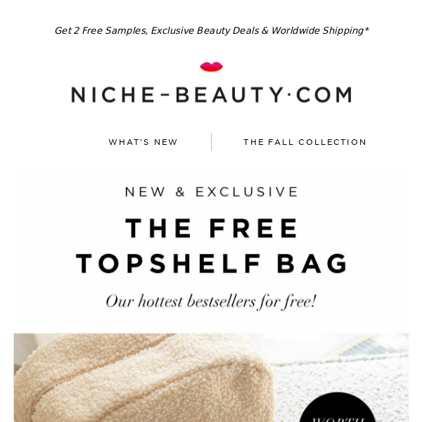 Limited: The FREE Topshelf Bag