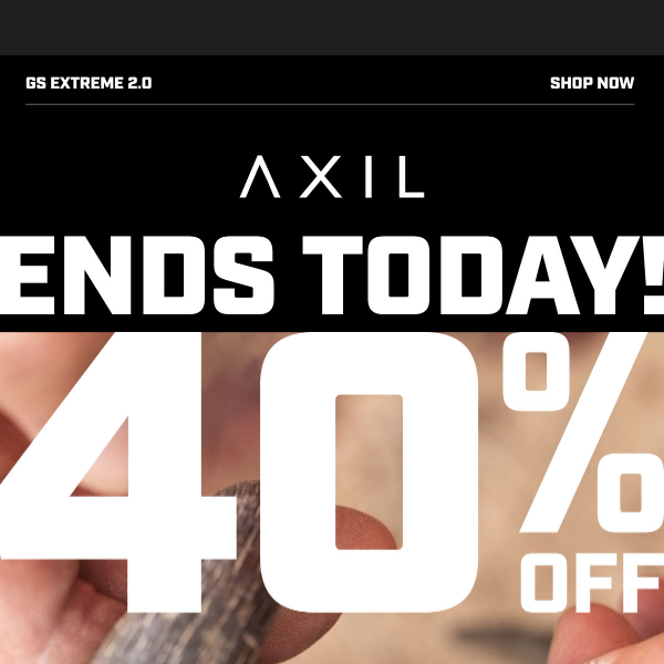 Last Day for 40% Off GSX