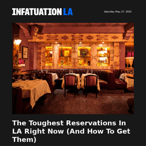 17 Great Restaurant Reservation Hacks