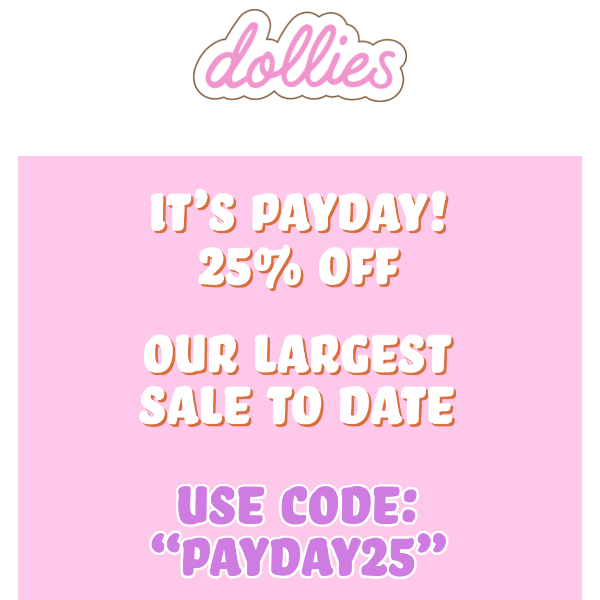 ⚡ 25% off sale ends today! ⚡