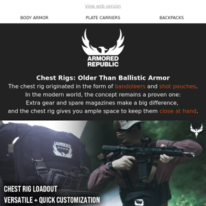 🛠 [NEW Bundle] The Benefits of the Chest Rig