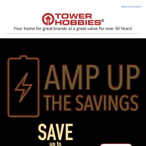 Last Day to Save up to 25% at The Amp Up The Savings Sale!