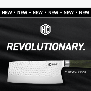 Meet Our NEW Knives.