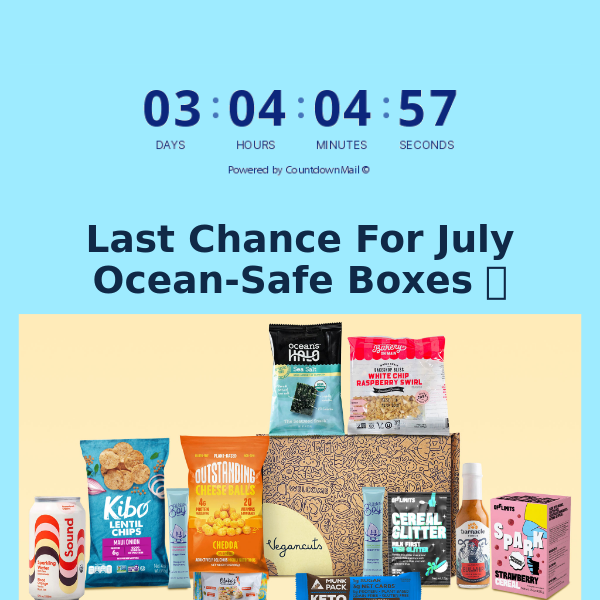 ⏰  Last Chance For Ocean-Safe Boxes ⏰