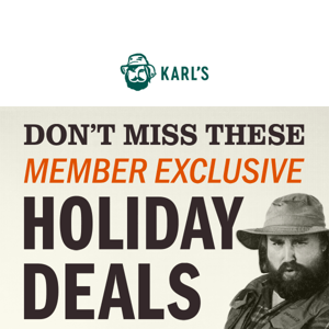 Member-Exclusive Holiday Deals Are Coming 🎁