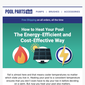 How to heat your pool the cost-effective way 💸