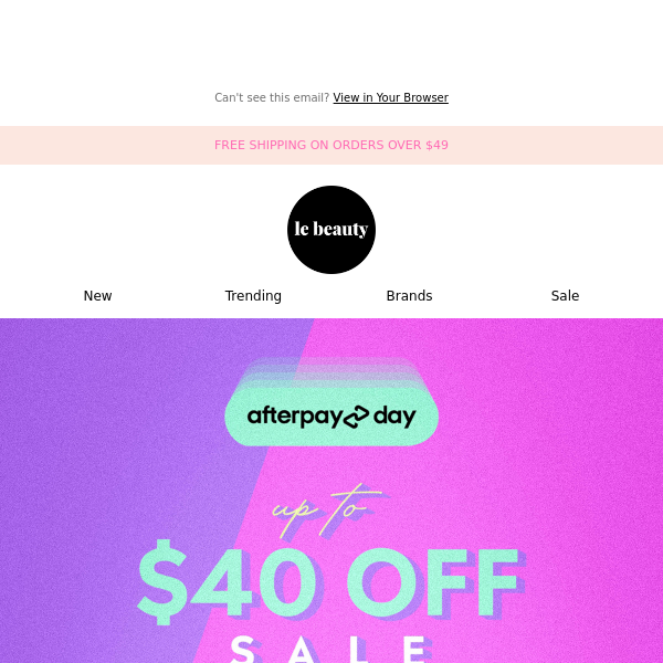 AFTERPAY DAY LIVE NOW 💸 Dyson, K18, BondiBoost & more!