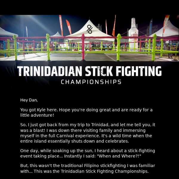 🇹🇹 Ever heard of Trinidadian Stick Fighting?