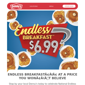 Endless Breakfast™ is Such a Big Deal We Had to Dedicate a Whole Day for It