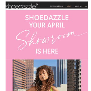 ShoeDazzle, Your April Showroom is Waiting