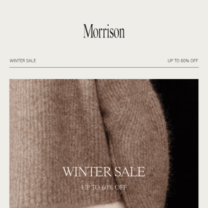 Up To 60% Off | Winter Sale