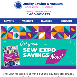Sew Expo Digital Catalog is Here full of Savings