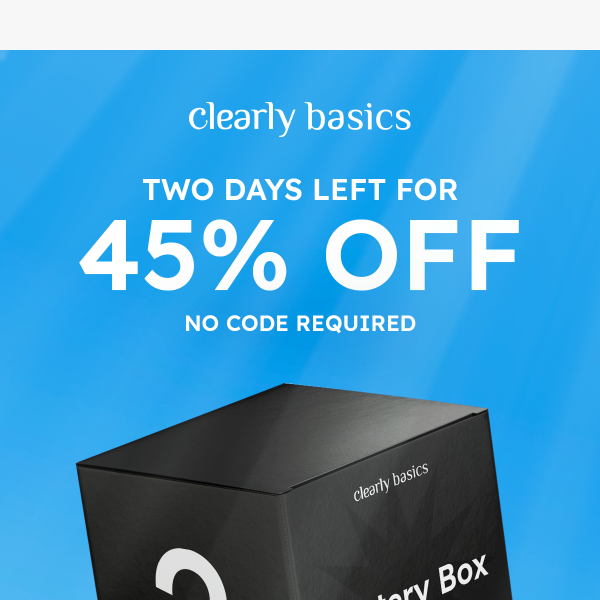 Psst... We only have 8 boxes left⌛