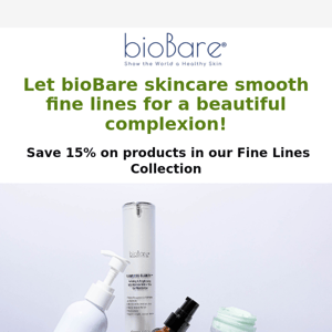 Tired of seeing fine lines in the mirror?