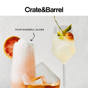 STARTS TODAY | 20% off our top-rated Tour glassware