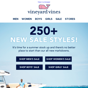 250+ New Sale Styles Ready For Summer
