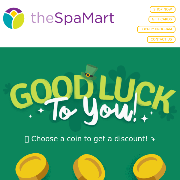 🍀 Join The Spa Mart in Celebrating St. Patrick's Day with Great Deals!🍀