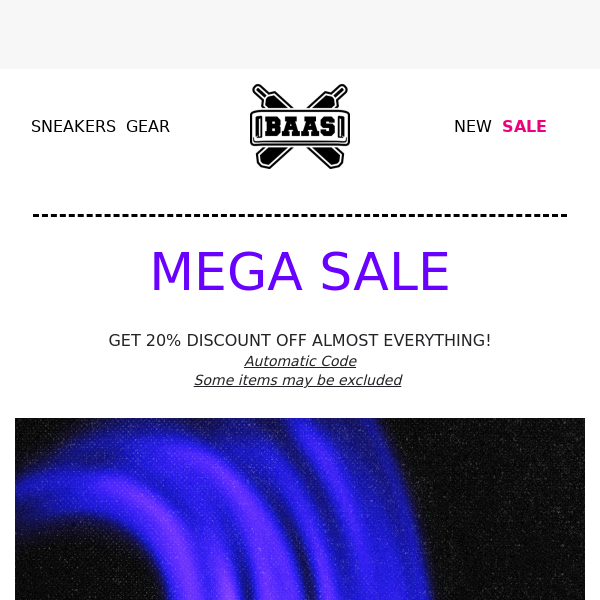 💥 MEGA SALE - 20% OFF ALMOST ALL 💥